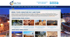 Desktop Screenshot of israeltours.net